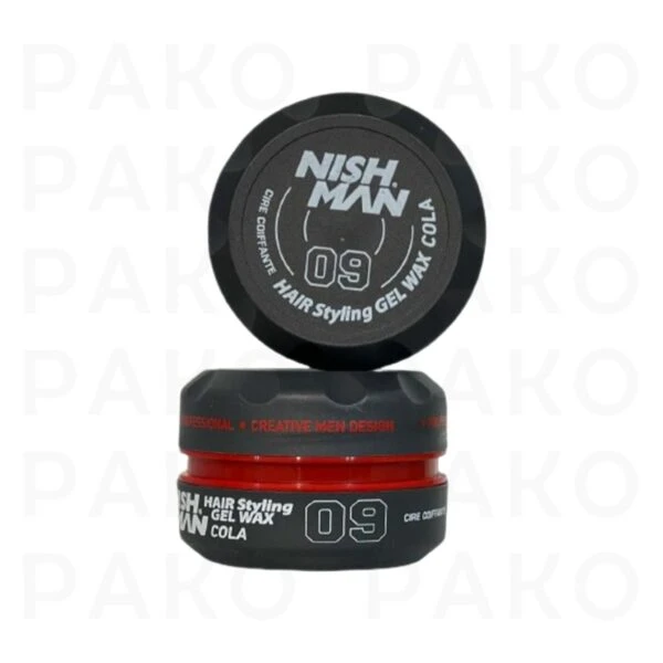 واکس مو حالت دهنده نیشمن Nishman مدل Cola شماره 09 حجم 150 میلی لیتر