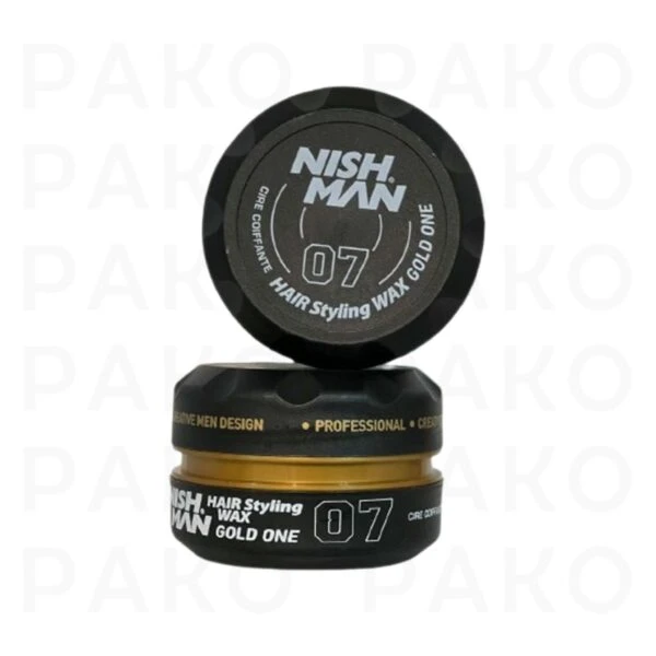 واکس مو نیشمن NISHMAN مدل گلد GOLD 07 حجم 150 میل