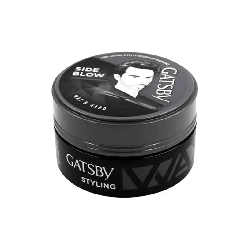 واکس مو گتسبی GATSBY مدل SIDE BLOW (طوسی) وزن 75 گرم