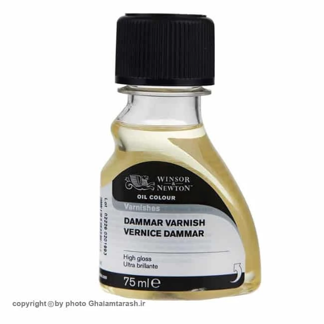 ورنی دامار وارنیش وینزور Dammar varnish Winsor