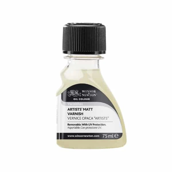 ورنی مات رنگ و روغن حرفه ای وینزور ۷۵ میلی لیتری Matt Varnish artist