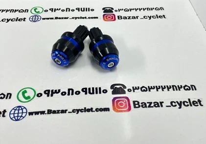 وزنه سر فرمان انواع موتور سیکلت رنتال فلزی ابی( جفت )