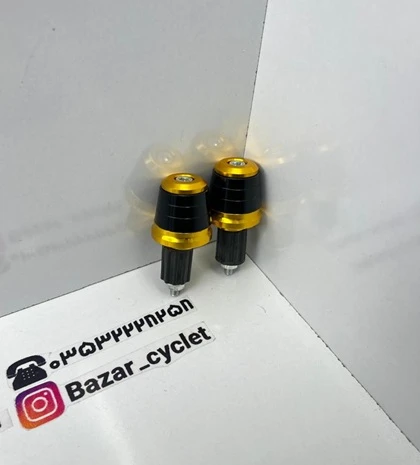 وزنه فرمان اسپرت انواع موتورسیکلت رنتال سری C رنگ طلایی مشکی