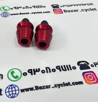 وزنه فرمان اسپرت انواع موتورسیکلت رنتال قرمز جفت
