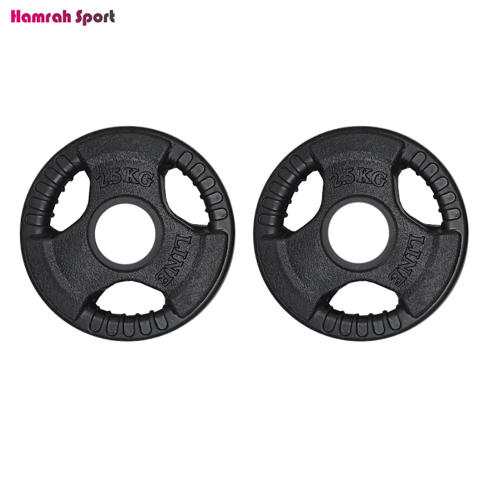 وزنه هالتر باشگاهی 2.5 کیلویی مدل فرمانی قطر 50mm - بسته دو عددی