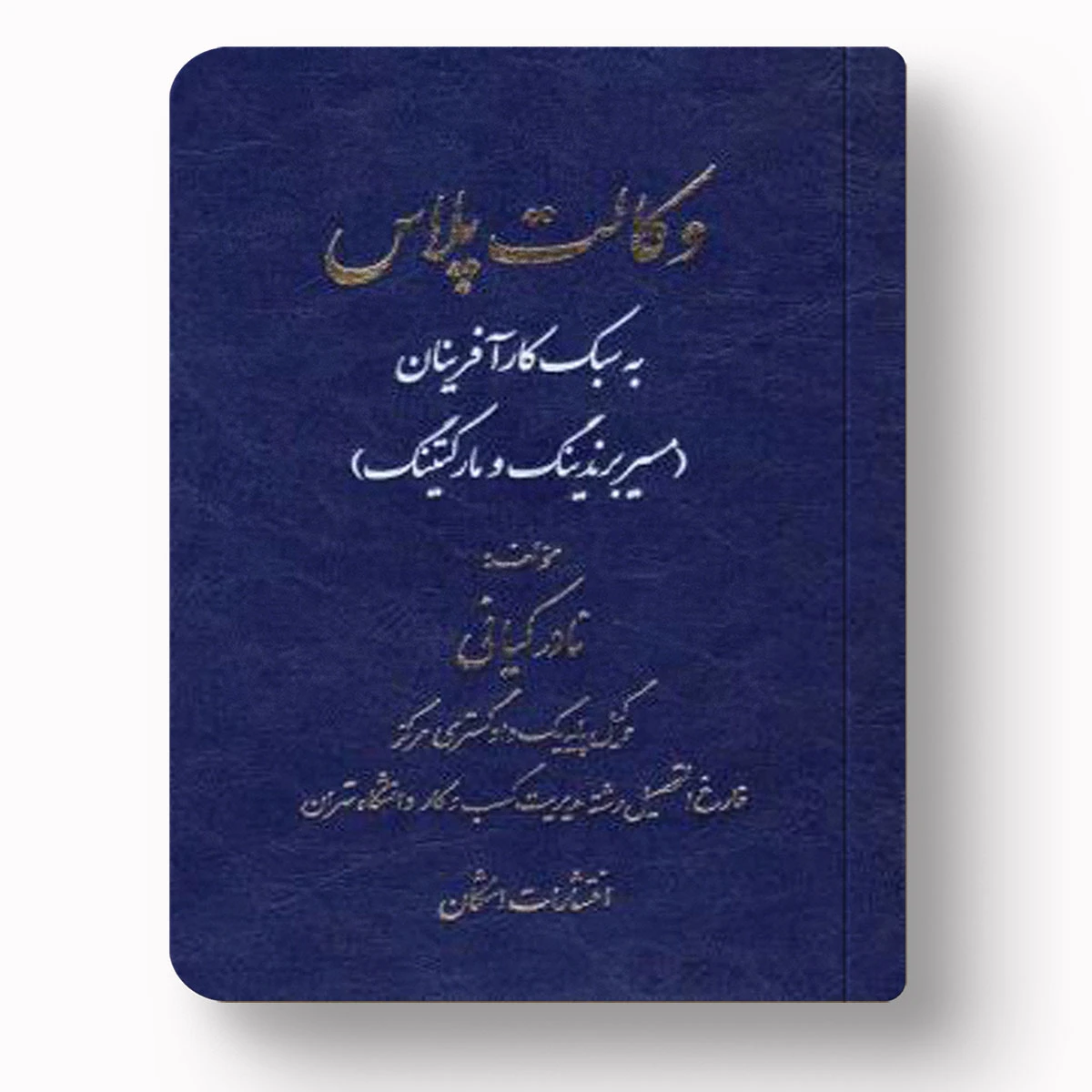 وکالت پلاس به سبک کارآفرینان (مسیر برندینگ و مارکتینگ) | نادر کیانی | انتشارات اشکان