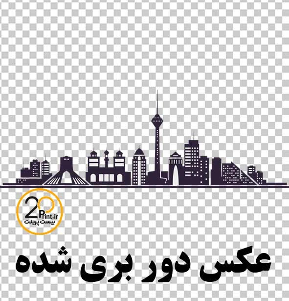 وکتور شهر تهران