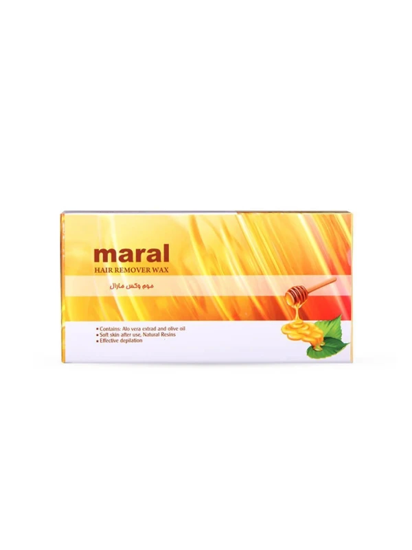 وکس قالبی (تخته ای) عسل مارال ۵۰۰ گرم مخصوص موهای نرمال