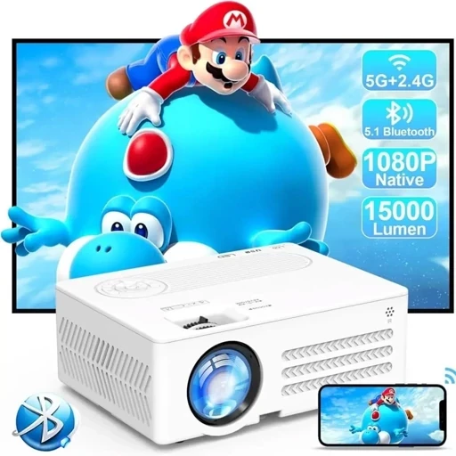 ویدیو پروژکتور 4k با روشنایی 15 هزار لومن برندAkatou