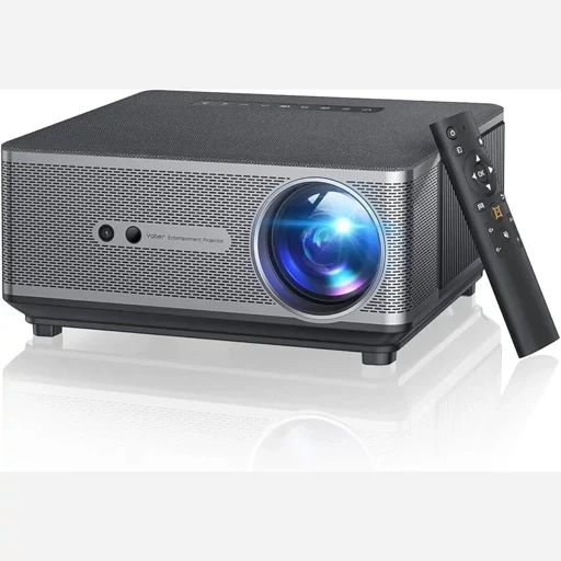 ویدیو پروژکتور4K فول HD برندYaberبلوتوث وایفا6 فوکس اتومات اورجینال امازون المان(ارسال رایگان