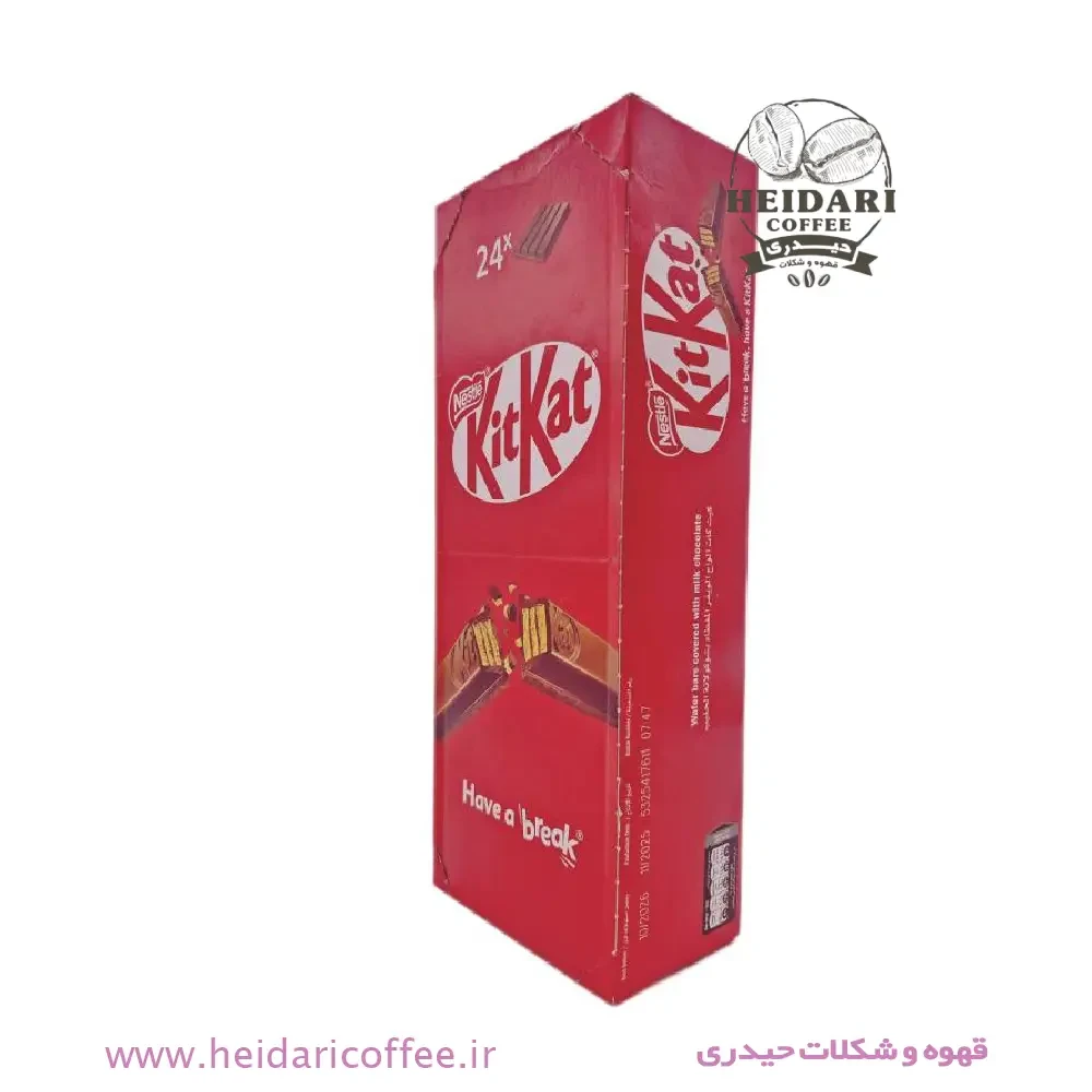 ویفر با روکش شکلات شیری کیت کت (KitKat) 2 انگشتی 36 عددی