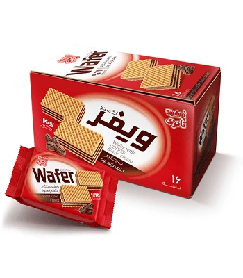 ویفر با طعم قهوه نادری