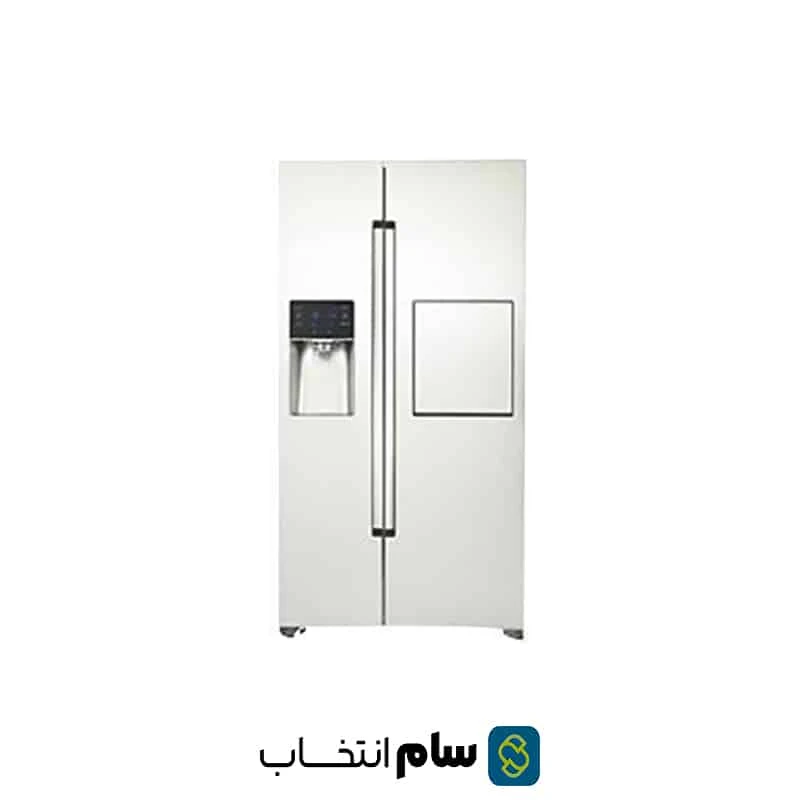 يخچال فريزر سايد بای سايد سام الکترونیک مدل روسو Rosso-W