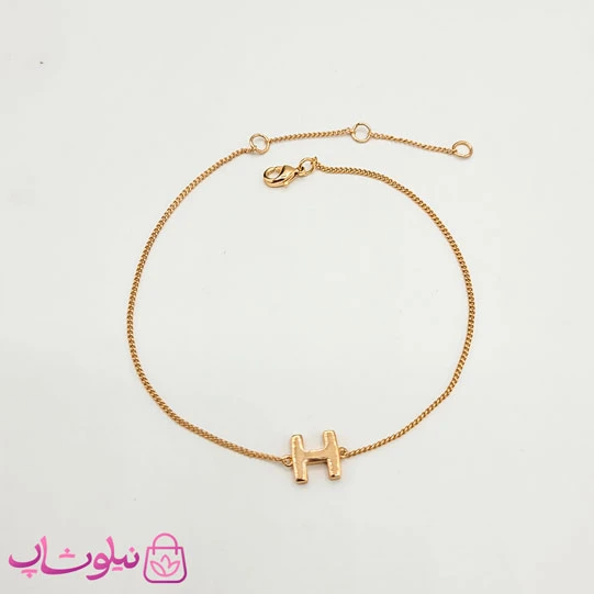 پابند دخترانه ظریف طرح هرمس رزگلد کد 100