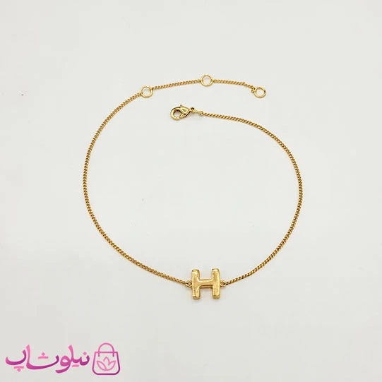 پابند دخترانه ظریف طرح هرمس طلایی کد 100