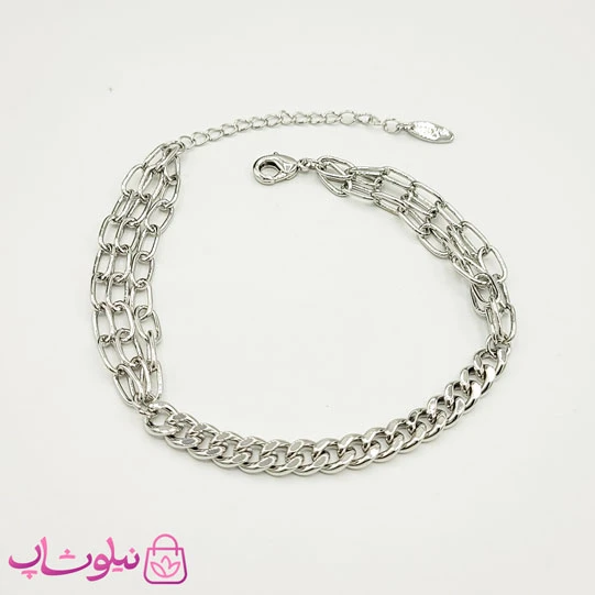 پابند دخترانه وای اس ایکس نقره ای کد 841