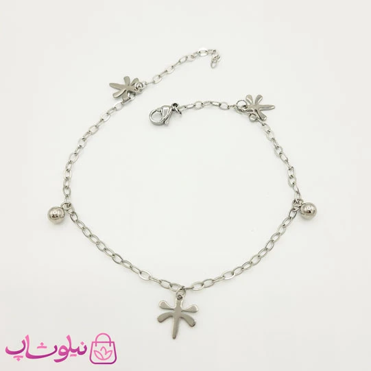 پابند زنانه استیل آویزدار