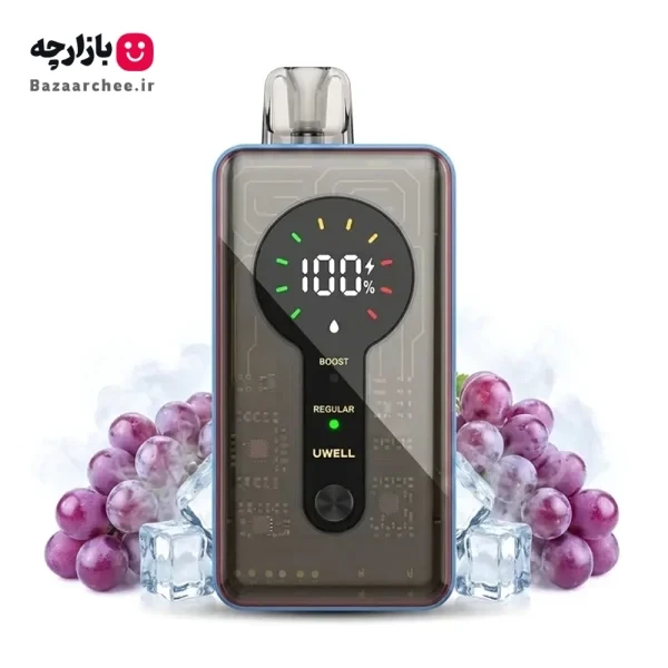 پاد یکبار مصرف انگور یخ 12000 پاف یوول | UWELL Grape Ice Prime