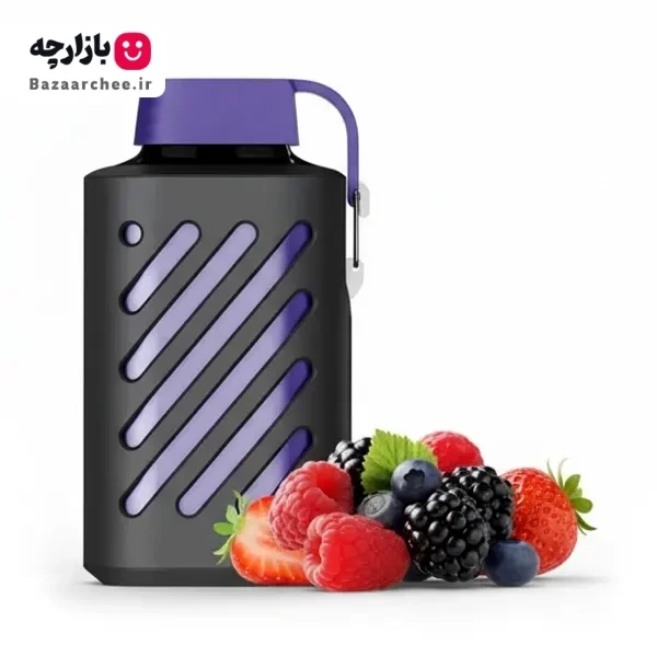 پاد یکبار مصرف وزول توت فرنگی بلوبری تمشک 10000 پاف | Vozol Forest Berry Storm Gear 10000 Puff