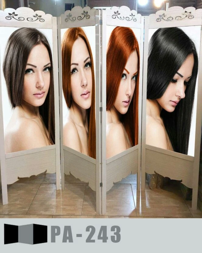 پاراوان تصویری آرایشگاهی PA-243