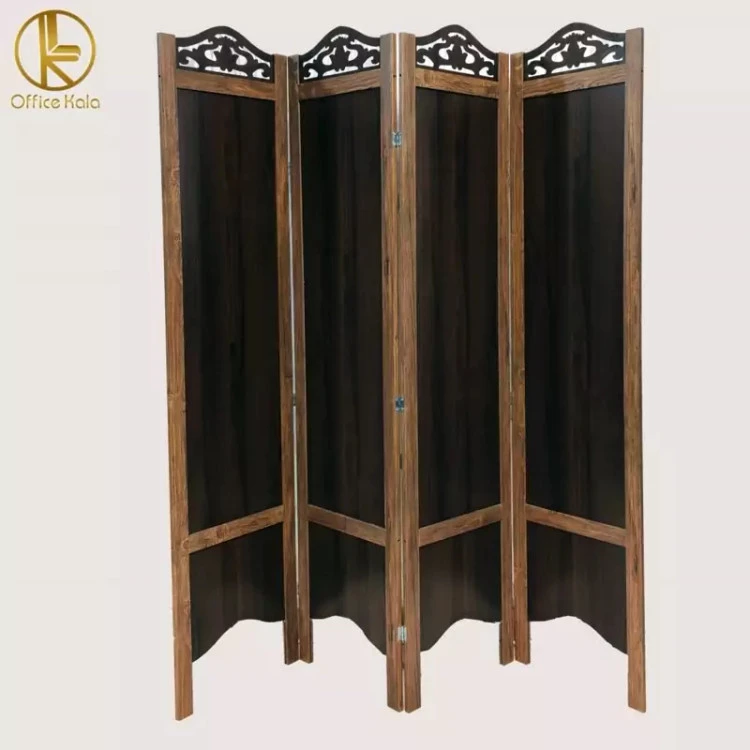 ،پارتیشن و پاراوان چوبی رنگ قهوه ای روشن سایز 180 در 180 برند کامپیران رسا