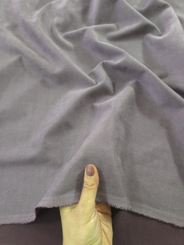 پارچه مخمل سوئیت درجه یک رنگ بنفش سوسنی