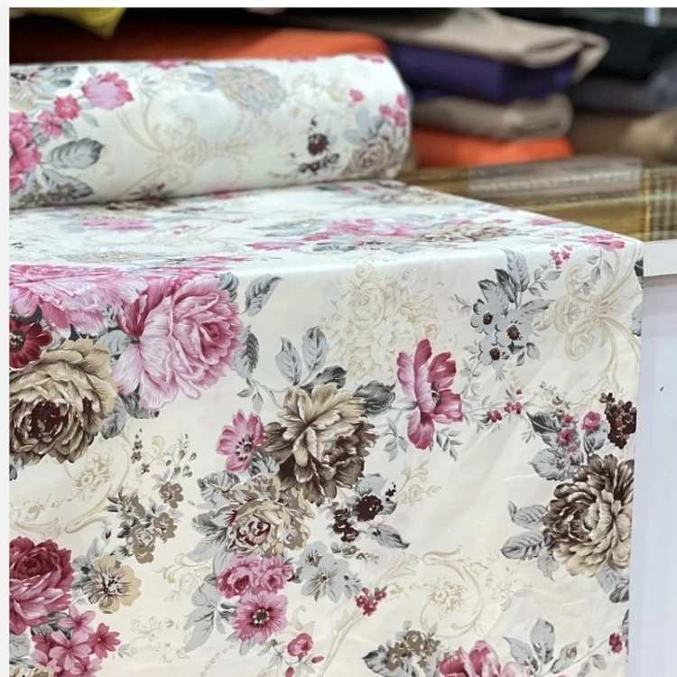 پارچه ملحفه 240 عرض گلدار (پس کرایه)