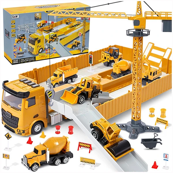 پارکینگ کانتیر موزیکال ریلی به همراه ماشین های راهسازی PAIL CONTAINER PARKING 9901