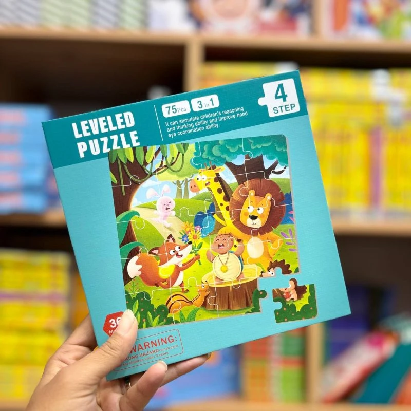 پازل کتابی مگنتی جنگل استپ4
