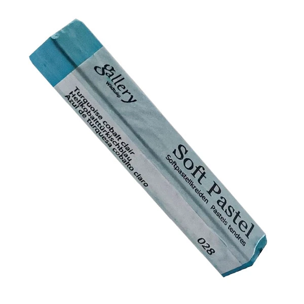 پاستل گچی گالری کد 028 ( light cobalt turquoise )