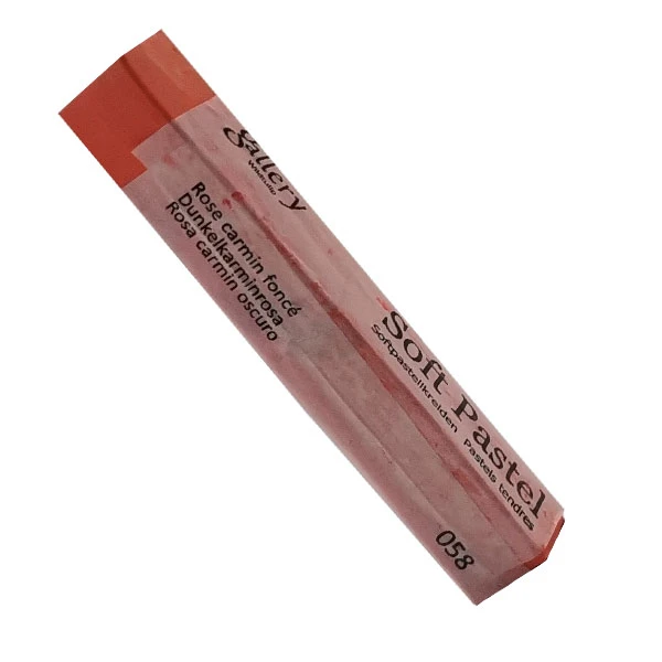 پاستل گچی گالری کد 058 ( carmine rose)
