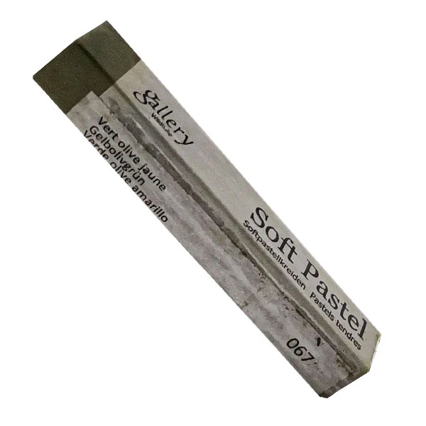 پاستل گچی گالری کد 067 ( Olive green yellowish )