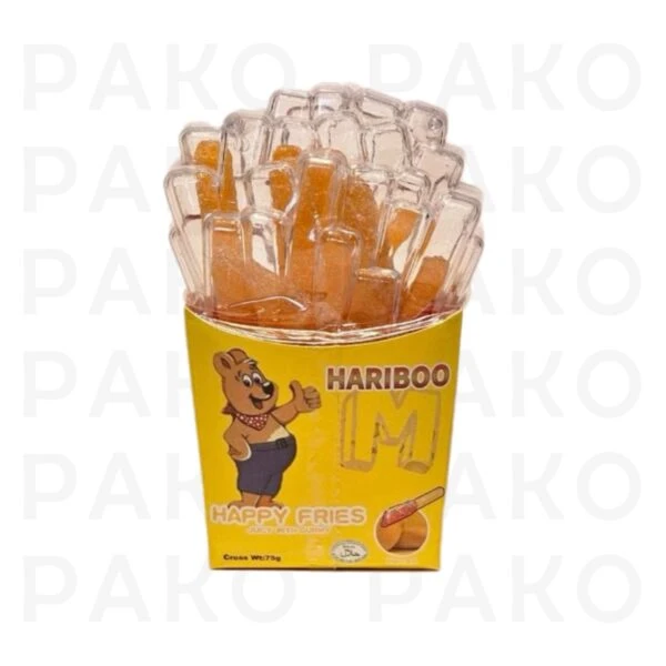پاستيل ترش 75گرمي هاريبو haribo happy fries