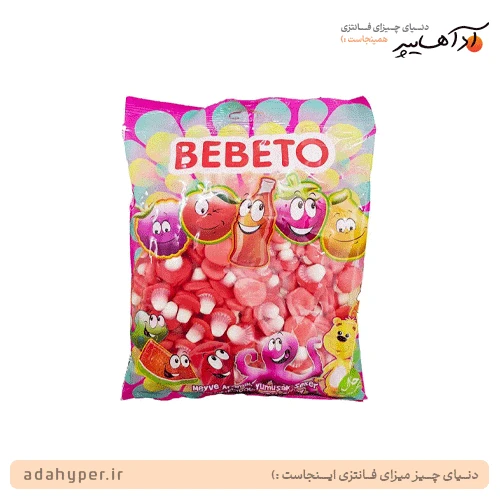 پاستیل ببتو مدل قارچ