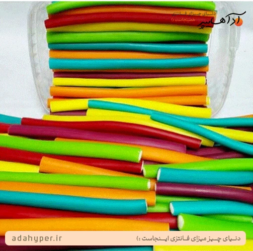 پاستیل مدادی رنگی