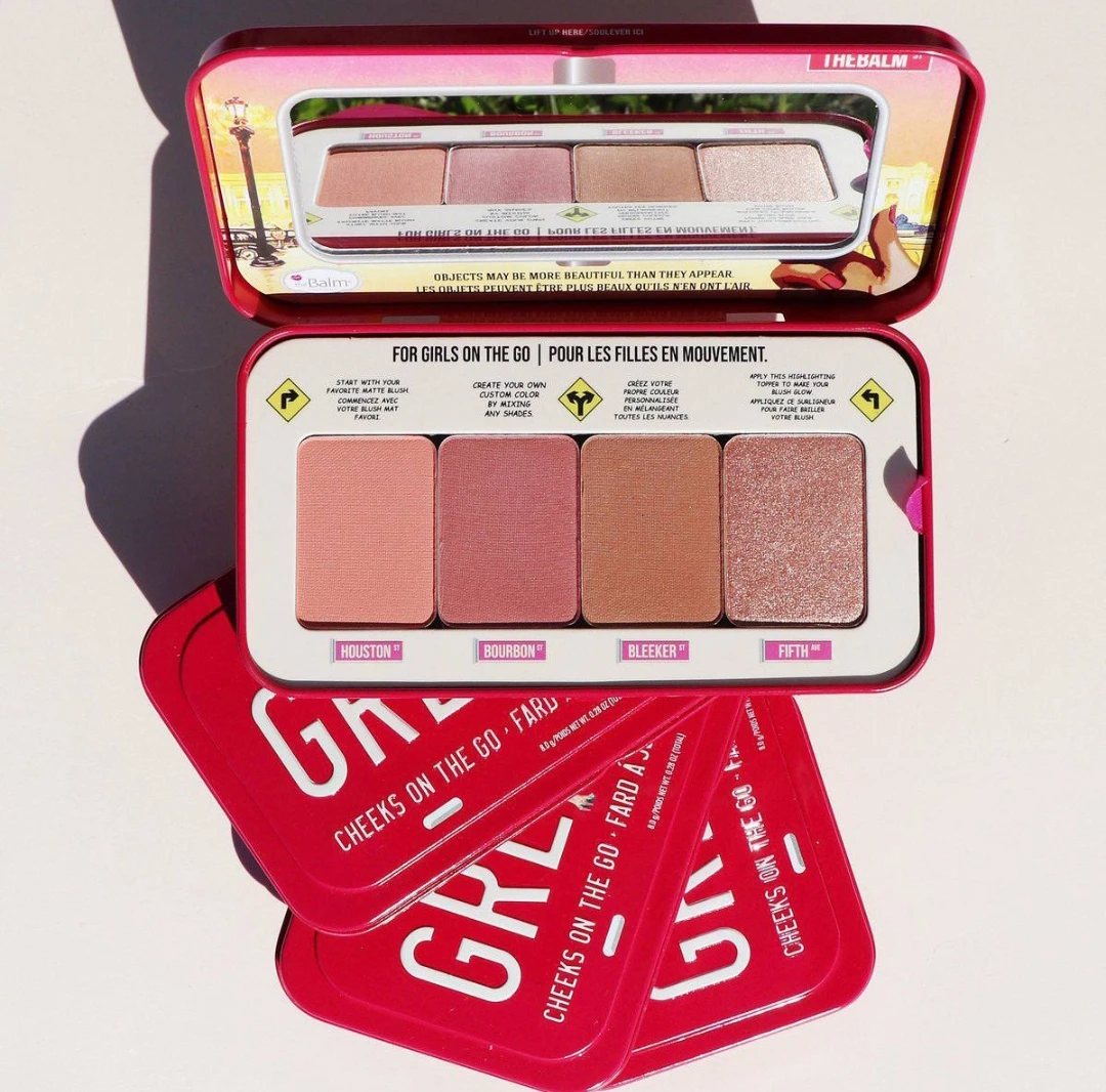 پالت رژگونه دبالم (دبام) THE BALM اصل مدل گرل پاور girl power