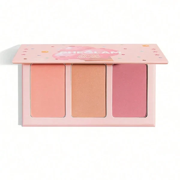 پالت رژگونه سه رنگ مدل Sweet Cheeks Blush Trio شیگلم