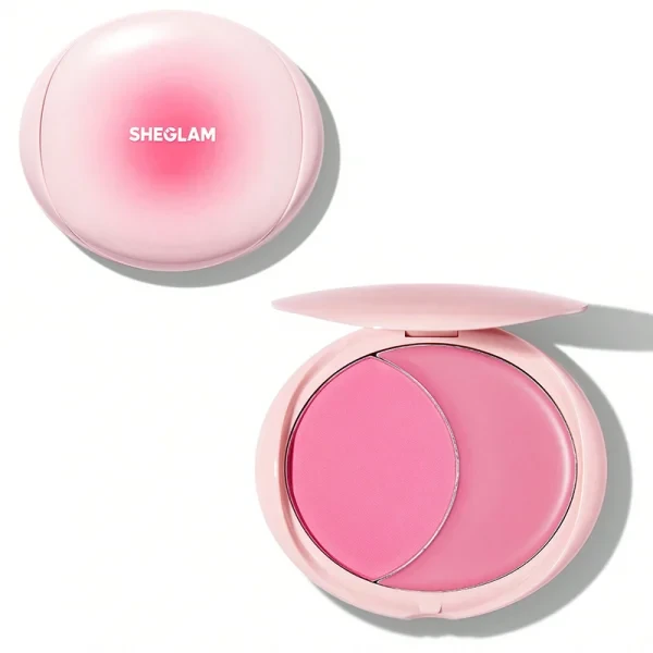 پالت رژگونه مدل Cheek 2 Cheek Blush Duo رنگ Pink Sprinkles شیگلم