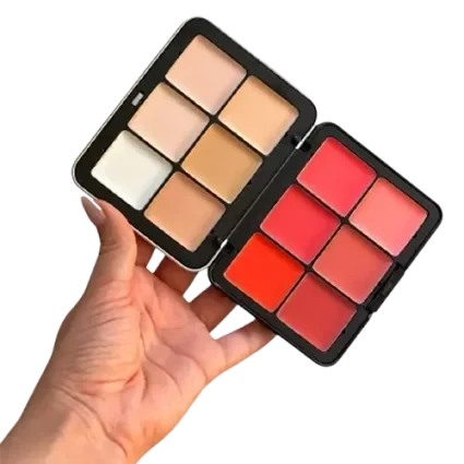 پالت رژگونه و کانسیلر کارلا سکرت 12 رنگ carla secret