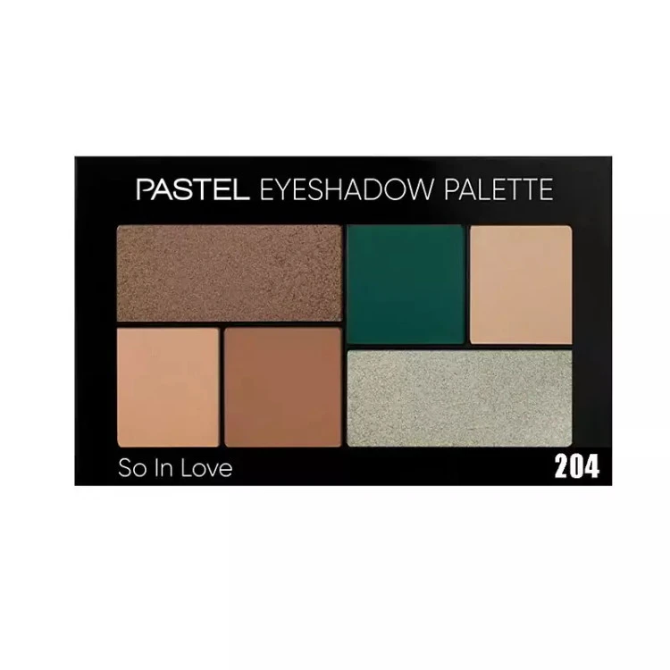 پالت سایه 6 رنگ پاستل (Pastel) مدل So In Love شماره 204