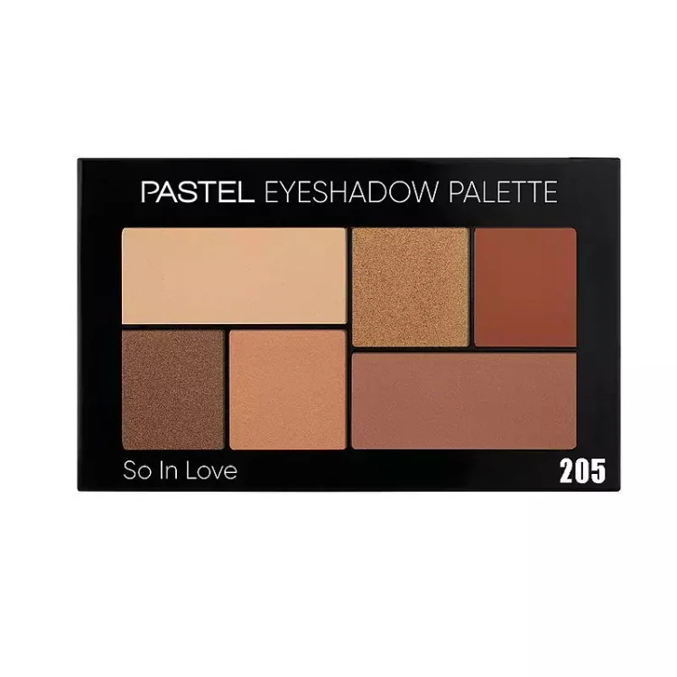 پالت سایه 6 رنگ پاستل (Pastel) مدل So In Love شماره 205