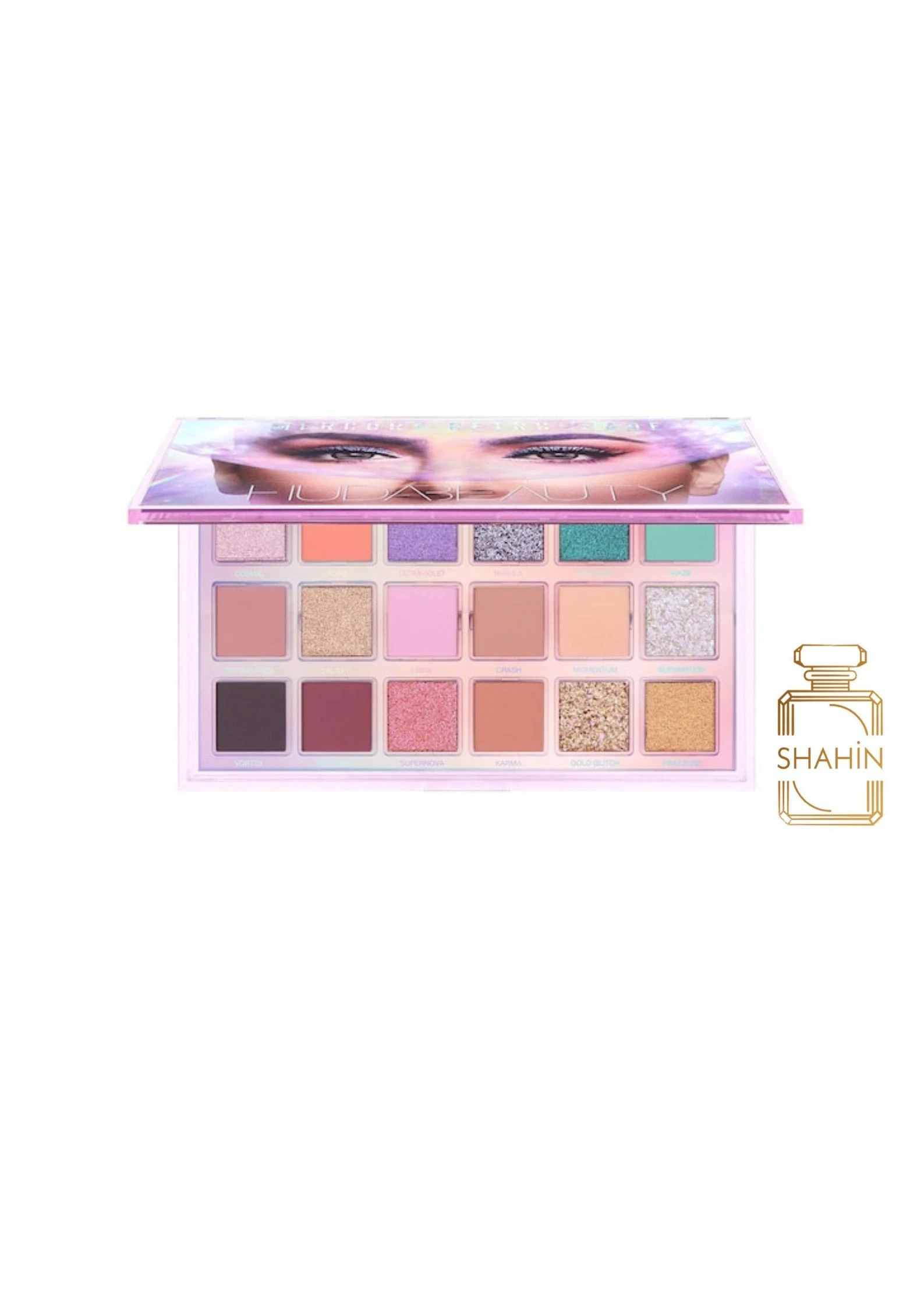 پالت سایه مرکوری هدی بیوتی Huda Beauty Mercury Palette