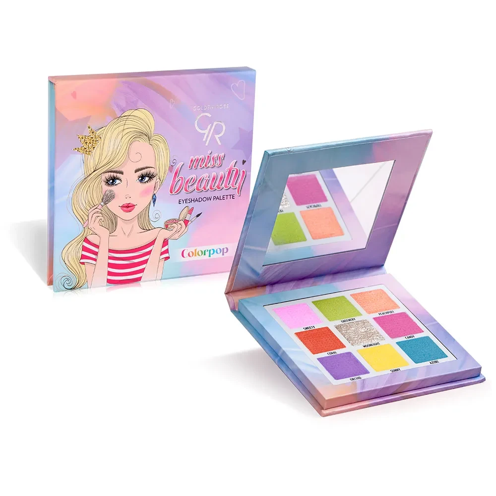 پالت سایه چشم میس بیوتی گلدن رز مدل Colorpop