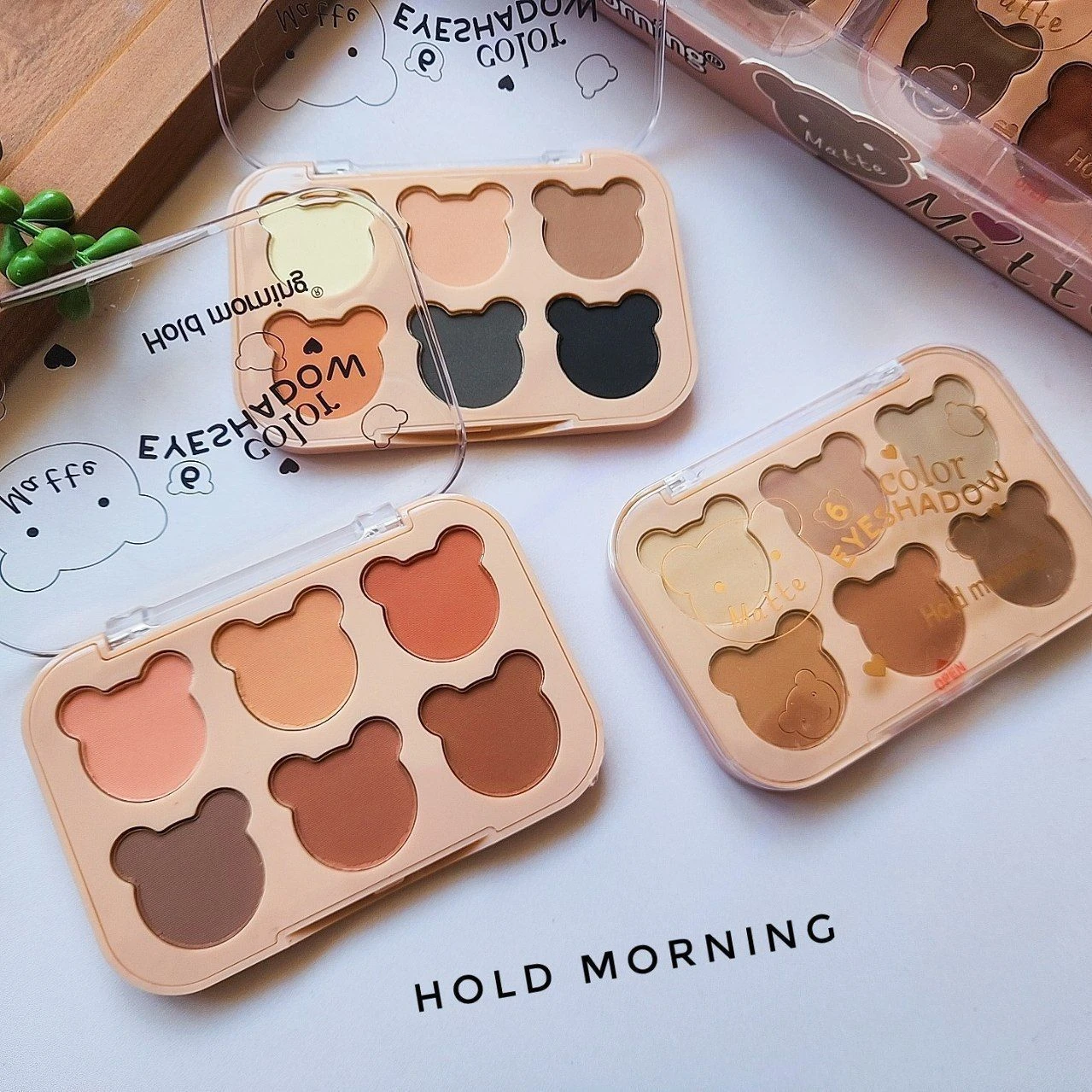 پالت سایه ۶رنگ خرسی hold morning