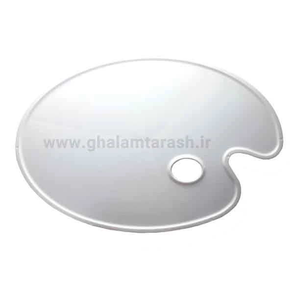 پالت پلاستیکی بزرگ رنگ روغن (طرح بیضی و صاف)