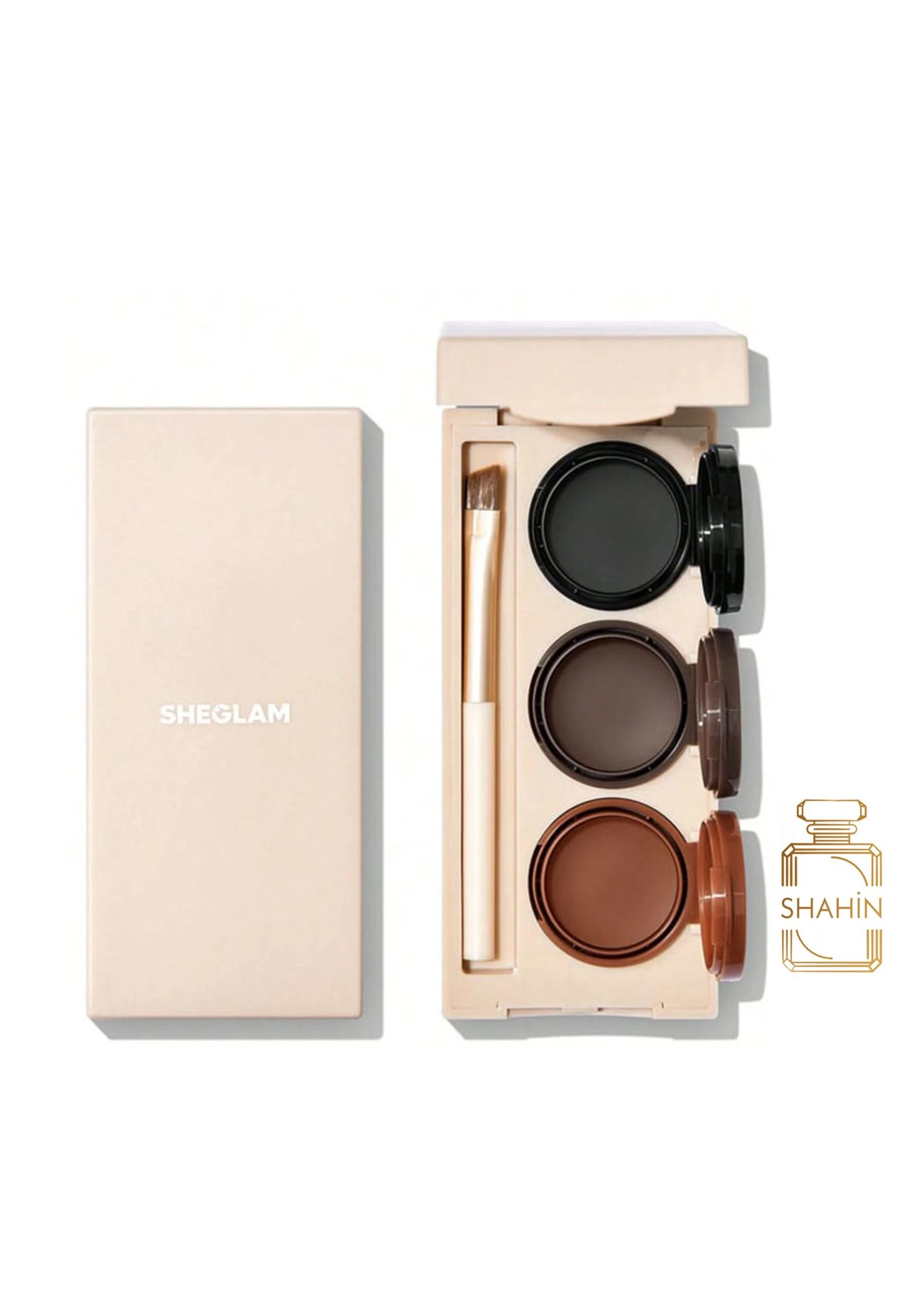 پالت چند منظوره ژله ای خط چشم و ابرو شیگلم اصل SHEGLAM BROW&EYELINER GEL 4.2G