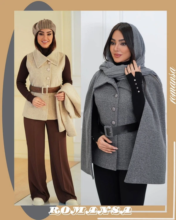 پالتو فوترمدل فوژان کد2409