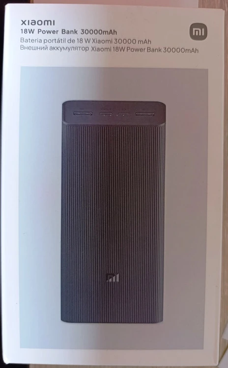 پاور بانک اصل شیائومی ظرفیت 30000 فست شارژ مدل PB3018ZM