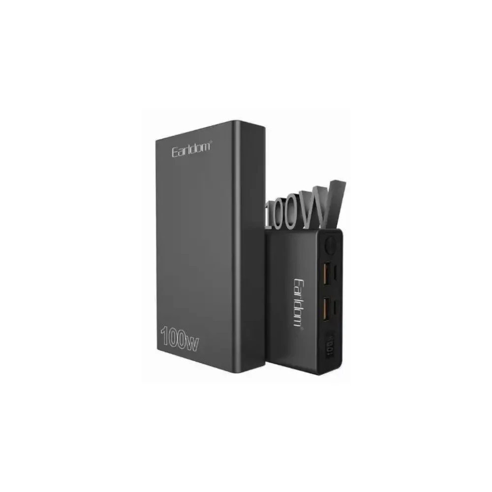 پاور بانک فست شارژ ارلدام مدل Earldom PowerBank ET-PD11 با ظرفیت 20000mAh و توان 100W