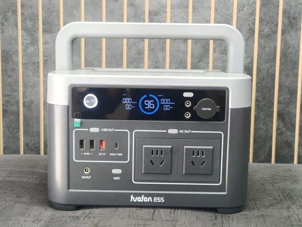 پاوراستیشن قابل حمل هوفون (Huafon) مدل P600 – ظرفیت 635 وات‌ساعت
